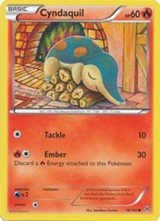 Cyndaquil (18) Reverse Holofoil - BREAKthrough