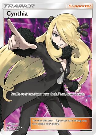 Cynthia (Full Art) (148) Holofoil - Ultra Prism