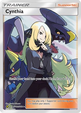 Cynthia (Full Art) (SV82) Holofoil - Hidden Fates