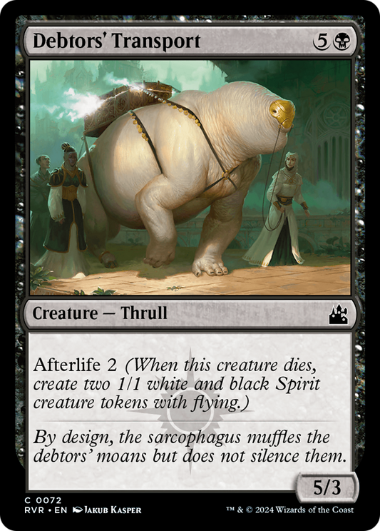 Debtors' Transport [Ravnica Remastered] Foil