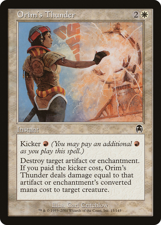 Orim's Thunder [Apocalypse] Foil