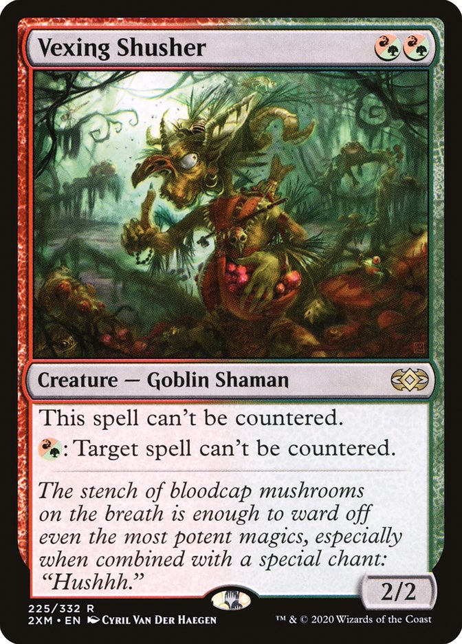 Vexing Shusher [Double Masters] | Silver Goblin