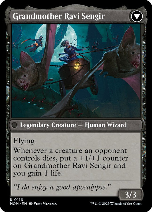 Invasion of Ulgrotha // Grandmother Ravi Sengir [March of the Machine] Foil