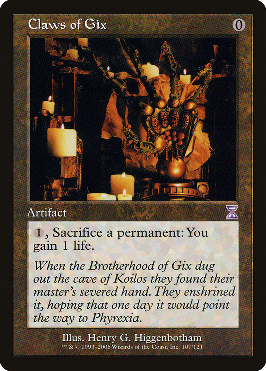 Claws of Gix [Time Spiral Timeshifted] Foil