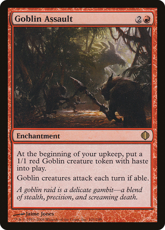 Goblin Assault [Shards of Alara] Foil