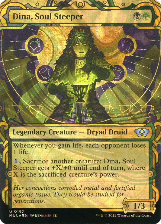 Dina, Soul Steeper (Halo Foil) [Multiverse Legends]