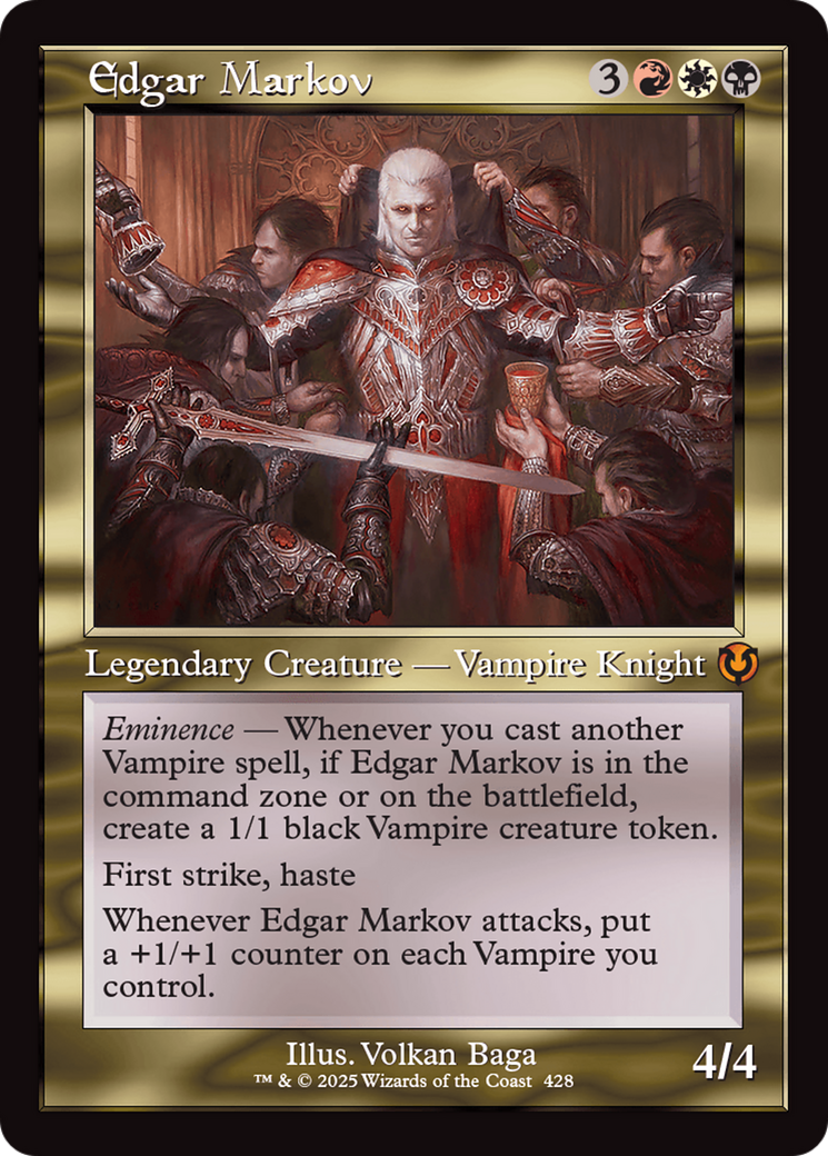 Edgar Markov (Retro Frame) [Innistrad Remastered] | Silver Goblin