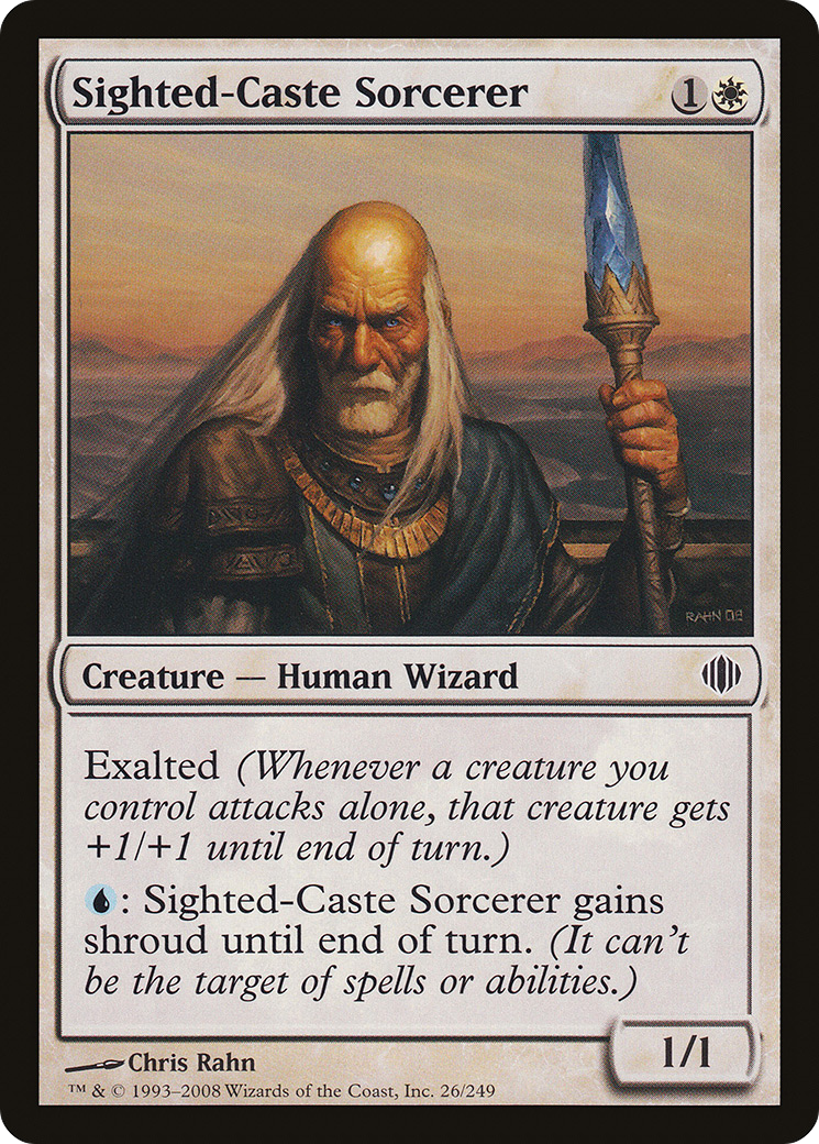 Sighted-Caste Sorcerer (026) - Shards of Alara