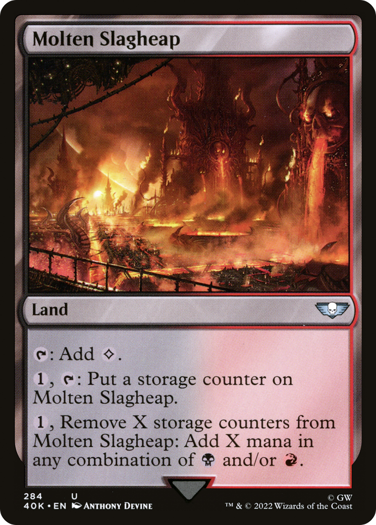 Molten Slagheap (284) - Warhammer 40,000 Commander