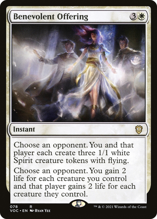 Benevolent Offering [Innistrad: Crimson Vow Commander]