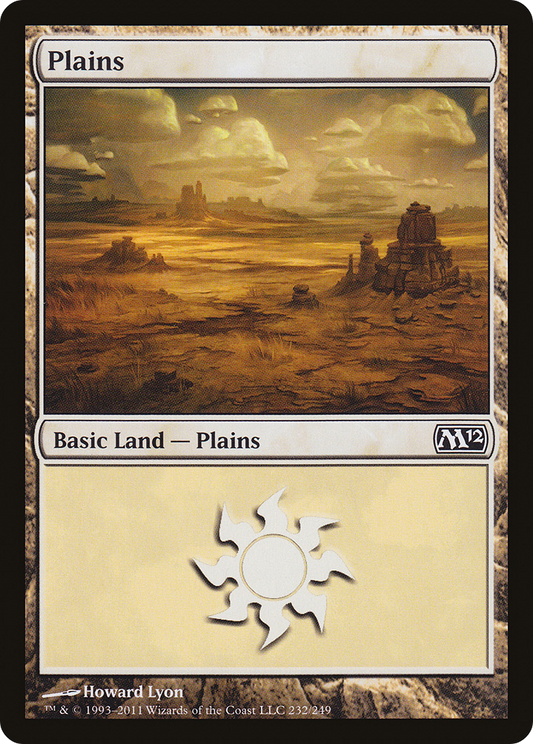 Plains (232) [Magic 2012] Foil