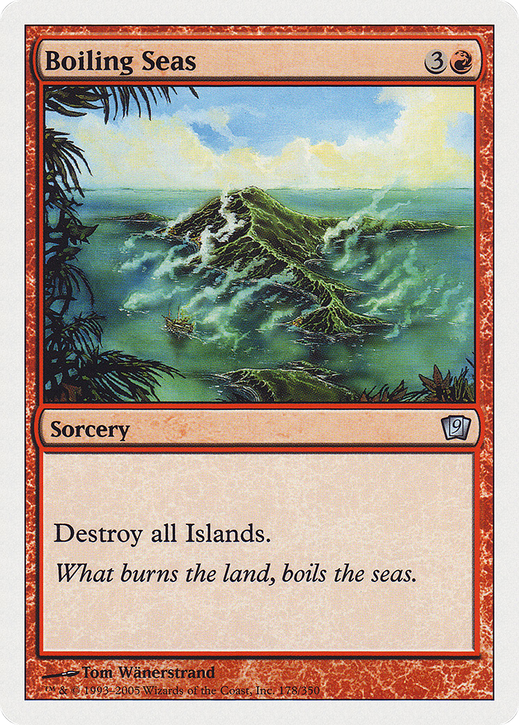 Boiling Seas (178) - Ninth Edition