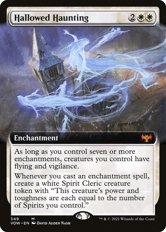 Hallowed Haunting (Extended Art) [Innistrad: Crimson Vow] Foil