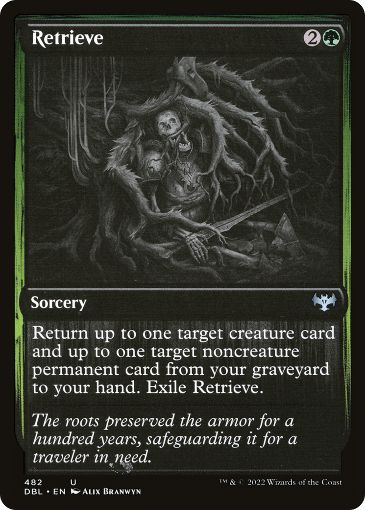 Retrieve (482) Foil - Innistrad: Double Feature