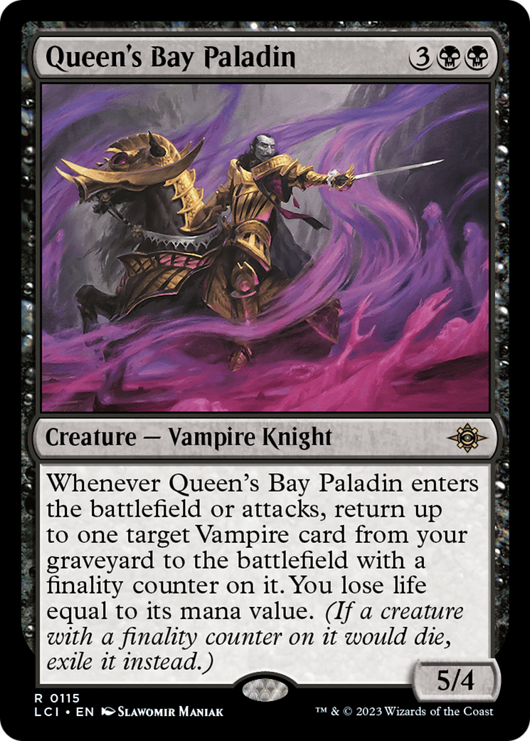 Queen's Bay Paladin [The Lost Caverns of Ixalan] Foil