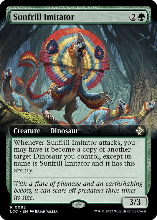 Sunfrill Imitator (Extended Art) [The Lost Caverns of Ixalan Commander] Foil