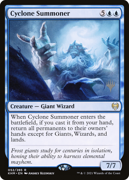 Cyclone Summoner (Promo Pack) [Kaldheim Promos] Foil