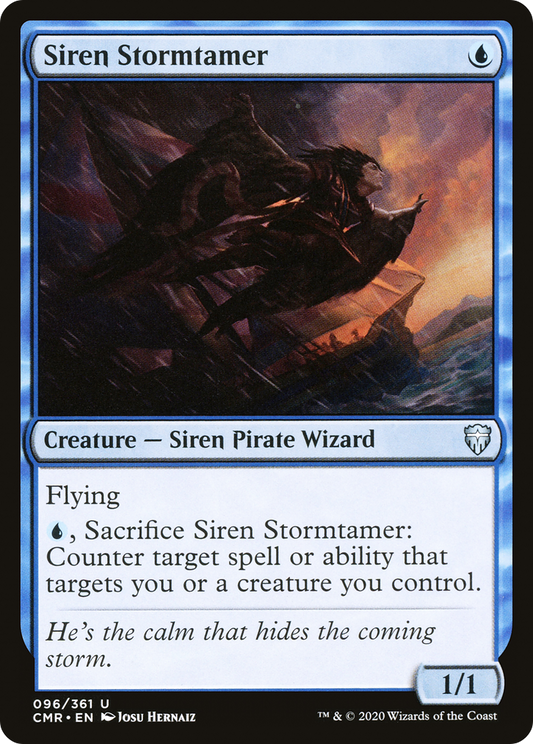 Siren Stormtamer (096) Foil - Commander Legends
