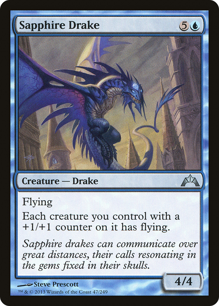 Sapphire Drake (047) - Gatecrash