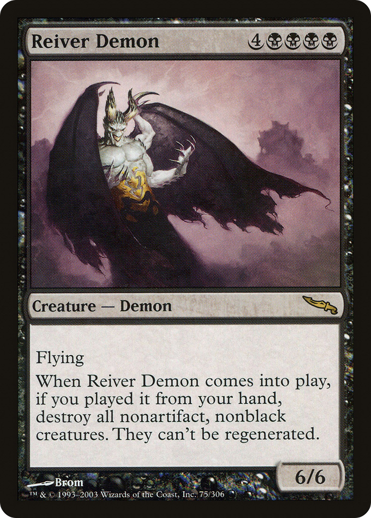 Reiver Demon [Mirrodin] Foil