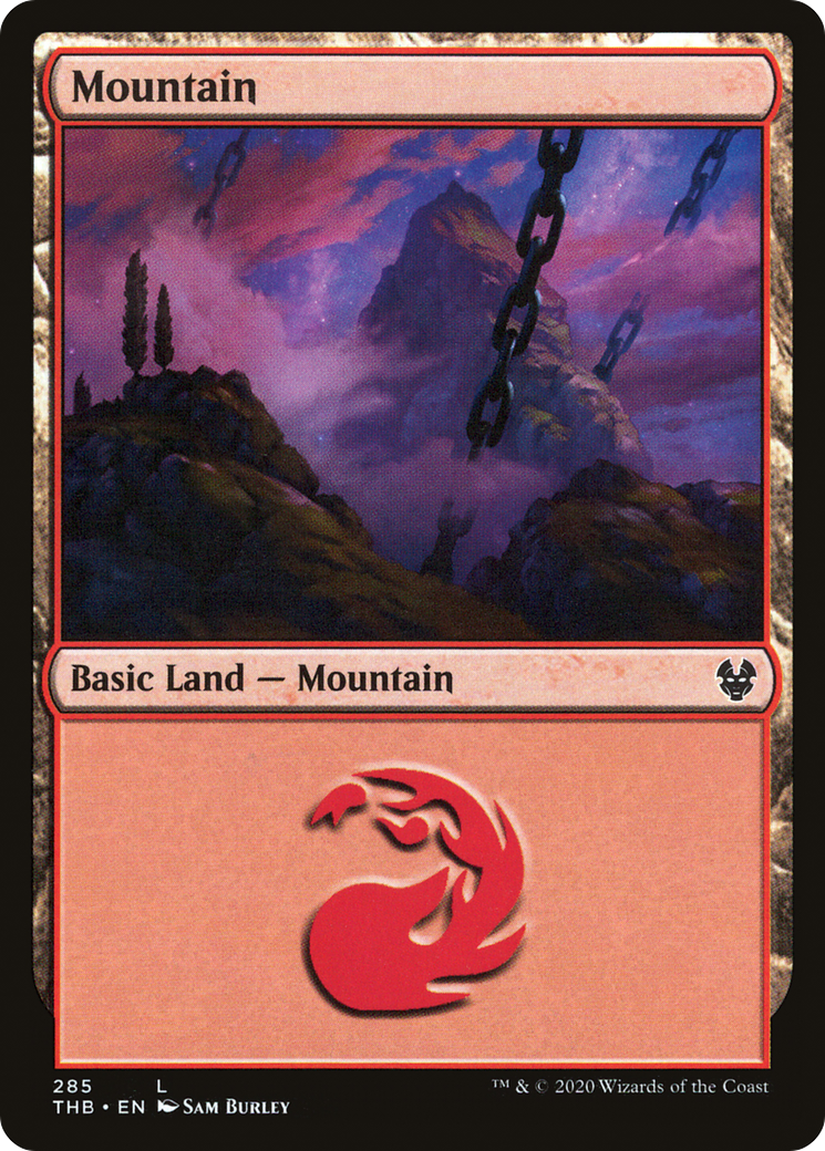 Mountain (285) [Theros Beyond Death] Foil