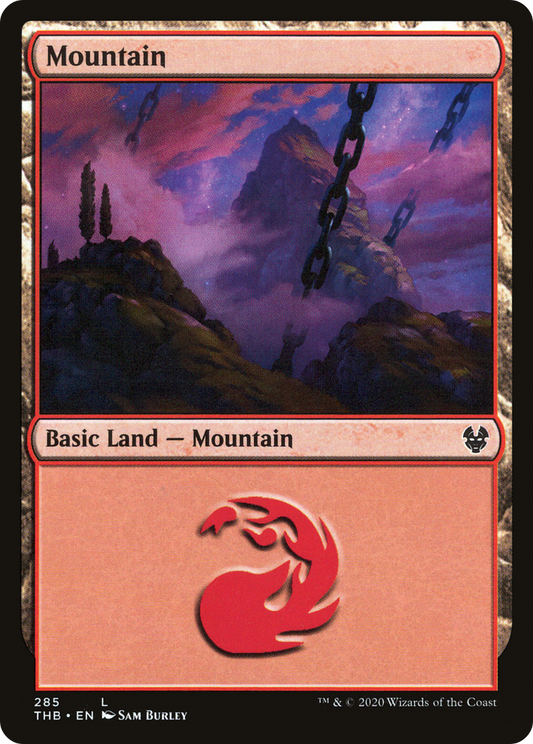 Mountain (285) [Theros Beyond Death] Foil