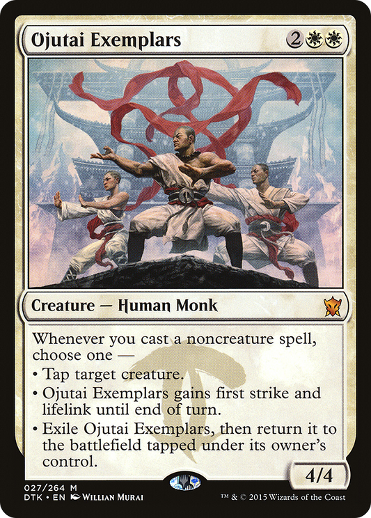 Ojutai Exemplars [Dragons of Tarkir] Foil