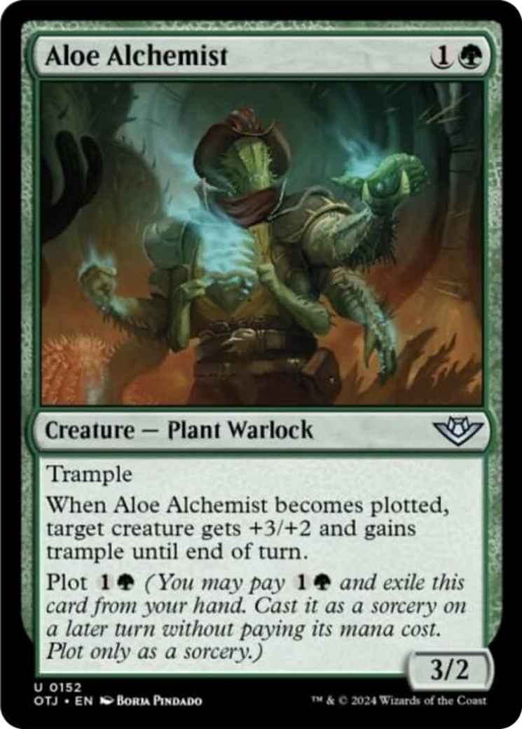 Aloe Alchemist [Outlaws of Thunder Junction] | Silver Goblin