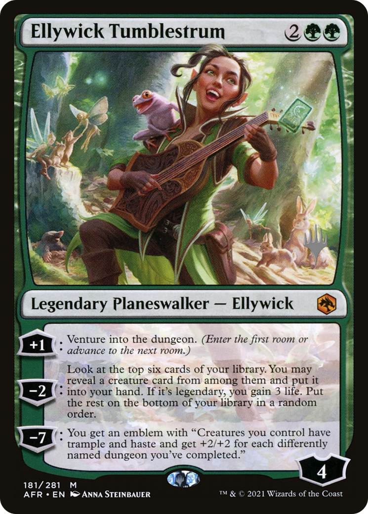 Ellywick Tumblestrum (Promo Pack) [Dungeons & Dragons: Adventures in the Forgotten Realms Promos] | Silver Goblin