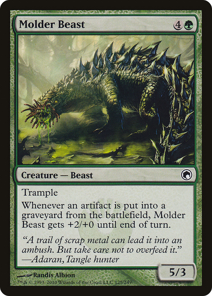 Molder Beast [Scars of Mirrodin] Foil
