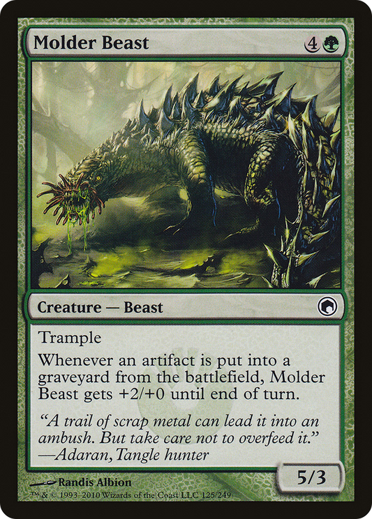 Molder Beast [Scars of Mirrodin] Foil
