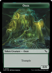 Thopter (0020) // Ooze Double-Sided Token [Murders at Karlov Manor Tokens] | Silver Goblin