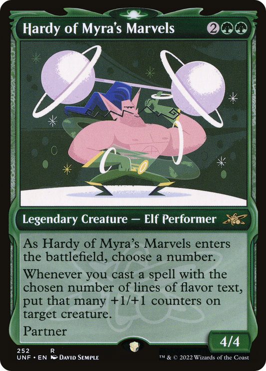 Hardy of Myra's Marvels (Showcase) [Unfinity]