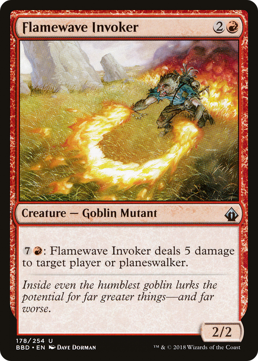 Flamewave Invoker [Battlebond] Foil