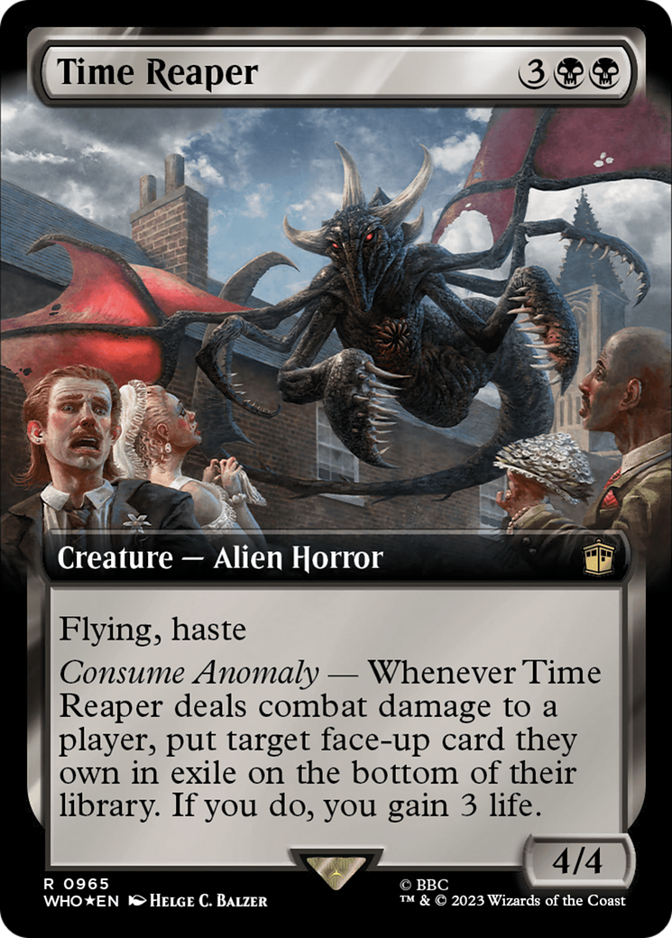 Time Reaper (Extended Art) (Surge Foil) [Doctor Who] | Silver Goblin