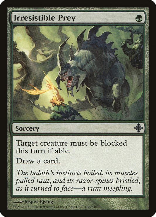 Irresistible Prey [Rise of the Eldrazi] Foil