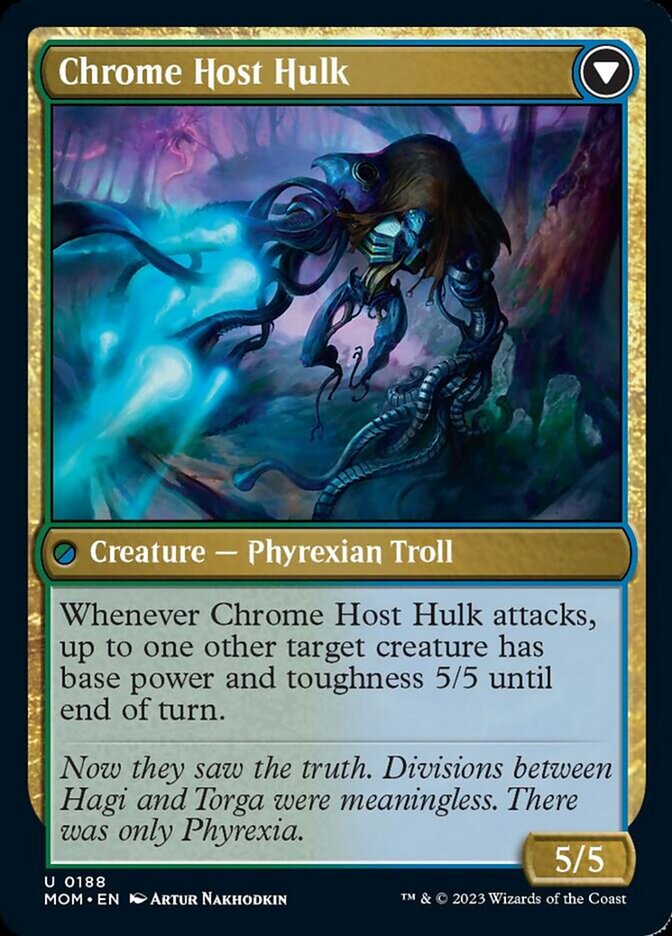 Gnottvold Hermit // Chrome Host Hulk [March of the Machine] Foil