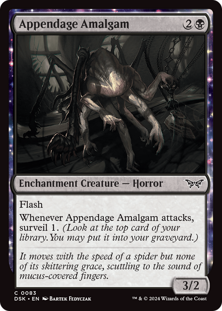 Appendage Amalgam [Duskmourn: House of Horror] Foil