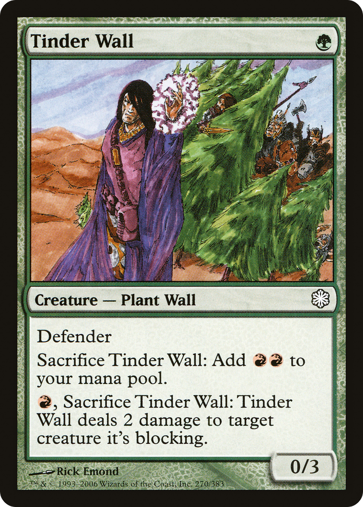 Tinder Wall [Coldsnap Theme Decks] | Silver Goblin