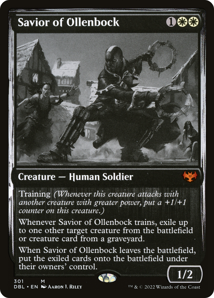 Savior of Ollenbock [Innistrad: Double Feature] Foil