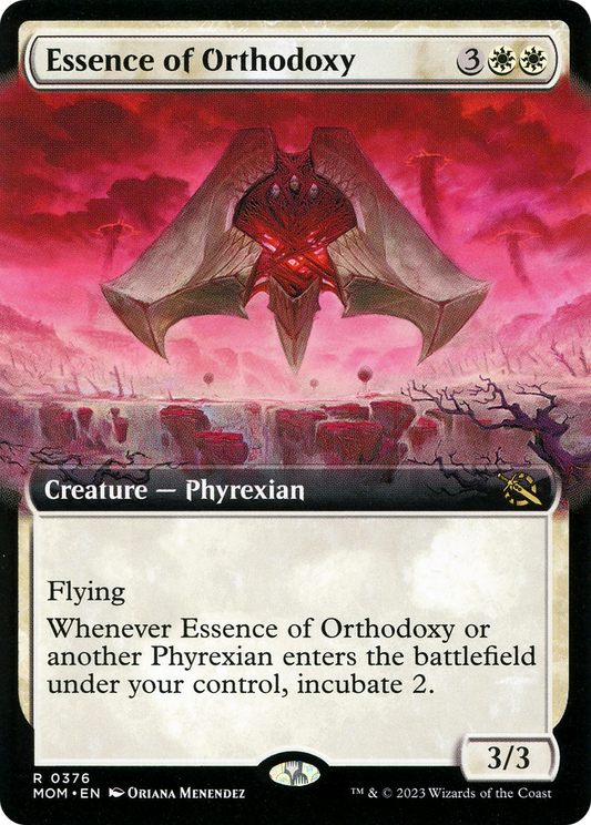 Essence of Orthodoxy (Extended Art) [March of the Machine] Foil