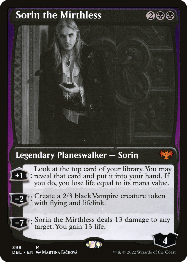 Sorin the Mirthless [Innistrad: Double Feature] Foil