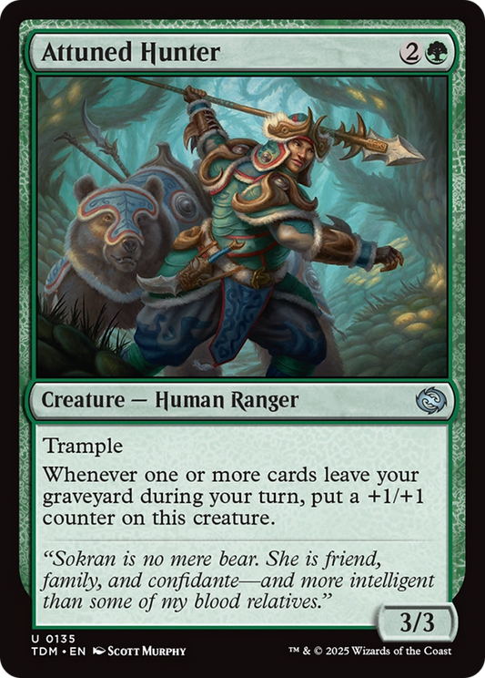 Attuned Hunter (135) - Tarkir: Dragonstorm