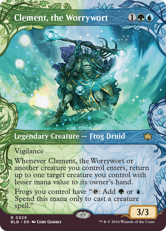 Clement, the Worrywort: (Showcase)(Borderless) (329)