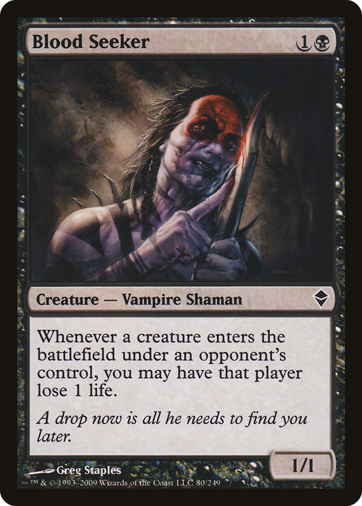Blood Seeker [Zendikar] Foil