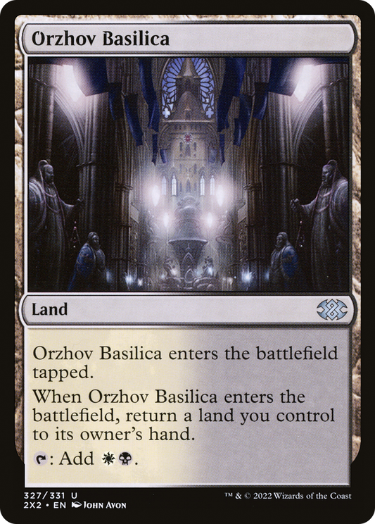 Orzhov Basilica [Double Masters 2022] Foil