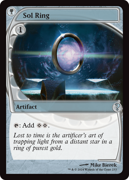 Sol Ring (Future Sight) [Mystery Booster 2] Foil