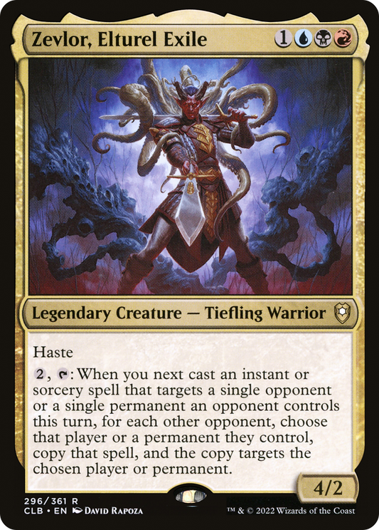 Zevlor, Elturel Exile [Commander Legends: Battle for Baldur's Gate] Foil