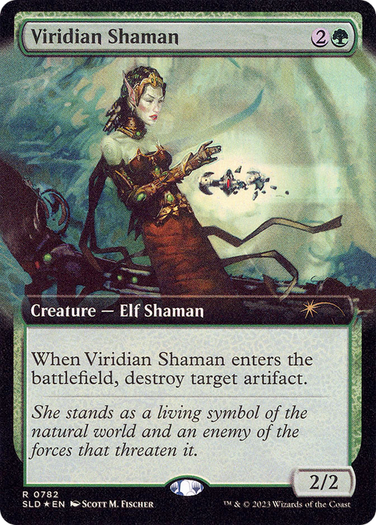 Viridian Shaman: (Extended Art) Foil (782)