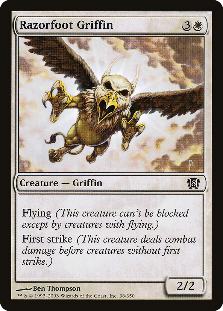 Razorfoot Griffin (036) - Eighth Edition